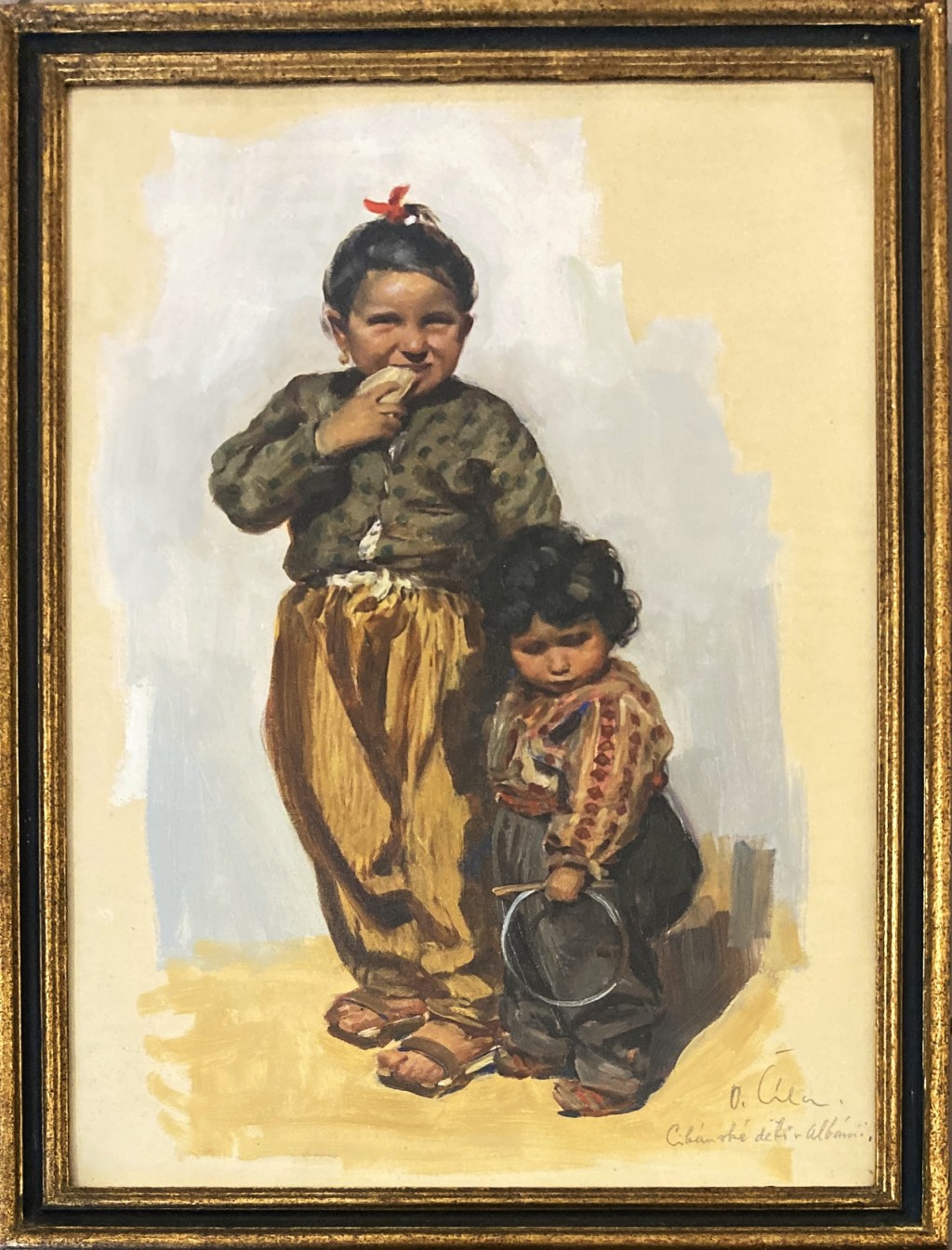 Číla Otakar (1894 - 1977) : Cikánské děti v Albánii