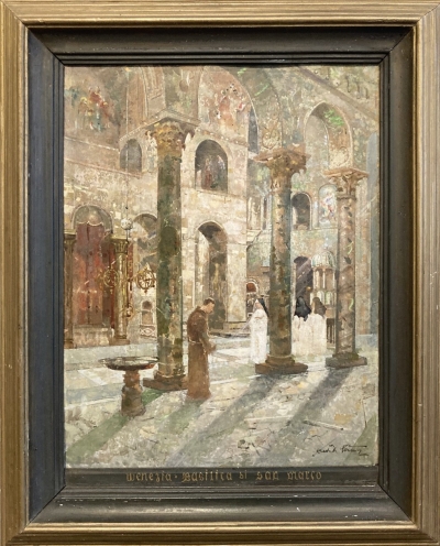 Černý Bedřich (1889 - ?) : Bazilika San Marco v Benátkách