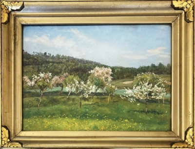 Kaván František (1866 - 1941) : Kvetoucí stromy