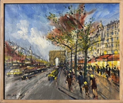 Hejna Jiří (1921 - 2011) : Paris - Les Champs Elyseés