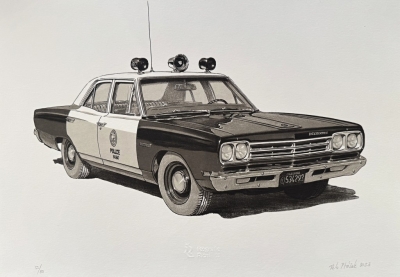 Ptáček Petr  : LAPD - Plymouth Belvedere 1959