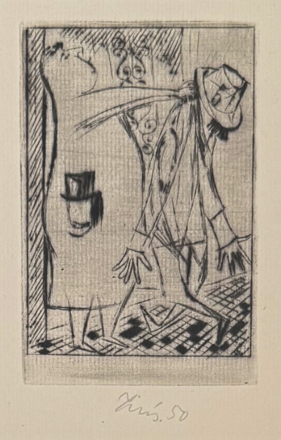 Tichý František (1896 - 1961) : Novoročenka vinárníka Šupa