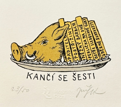 Slíva Jiří (1947) : Kančí se šesti