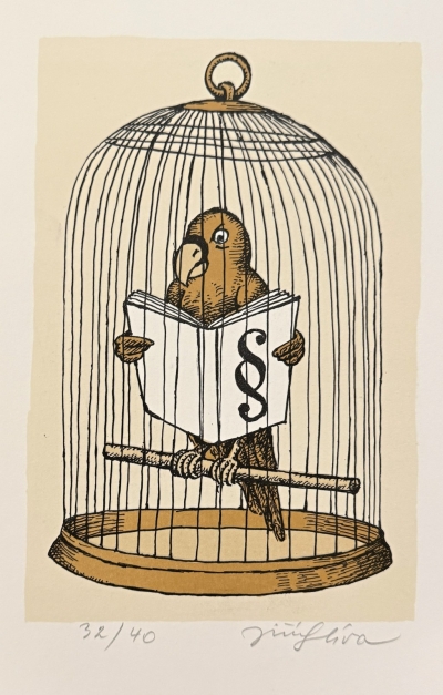 Slíva Jiří (1947) : Papoušek v právu