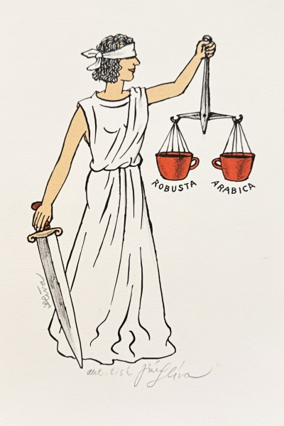 Slíva Jiří (1947) : Spravedlnost - káva