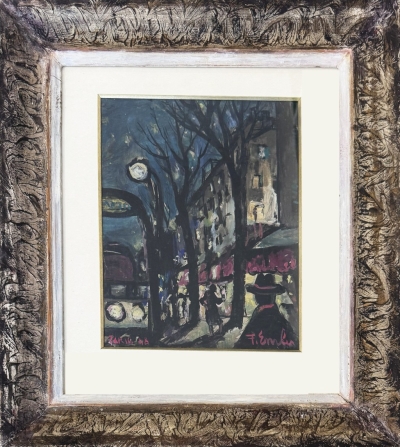 Emler František (1912 - 1992) : Noční Paříž