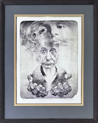 Kulhánek Oldřich (1940 - 2013) : Hommage Albert Einstein